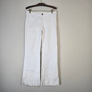 J-brand wide-leg y2k 2in hem casual fit, comfortable women beachy 31 pants